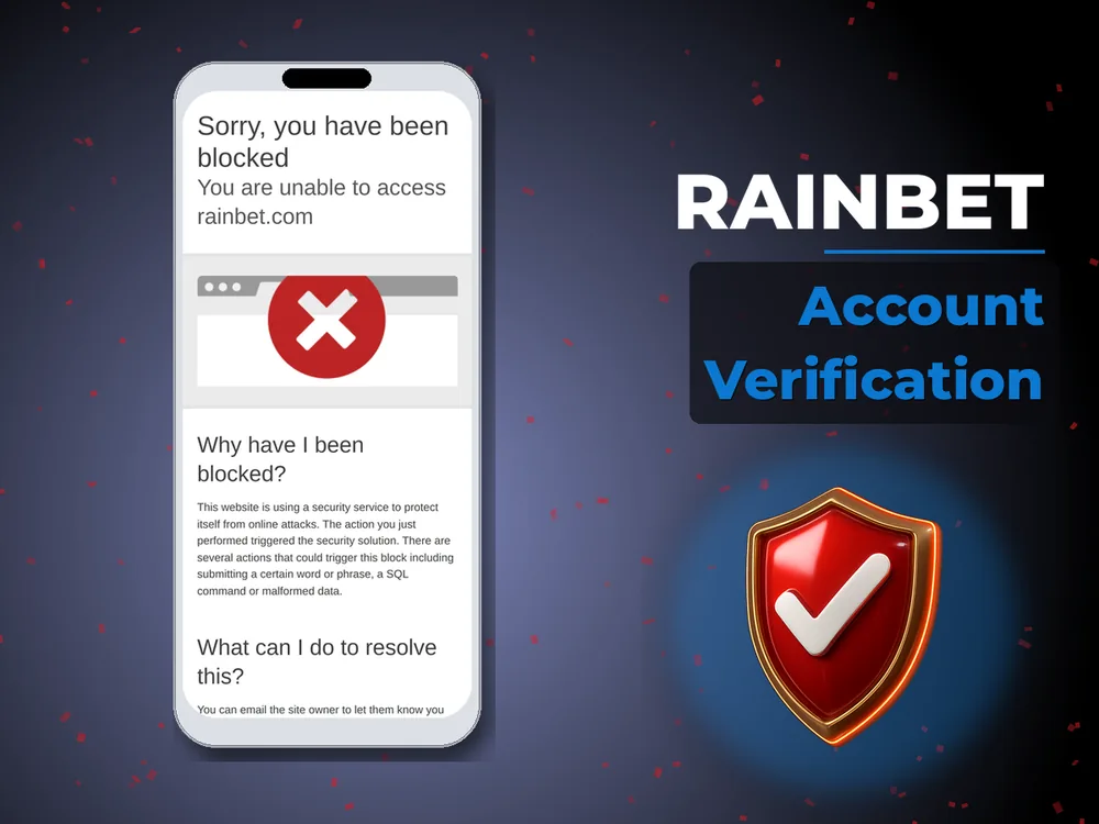 rainbet - Account Verification