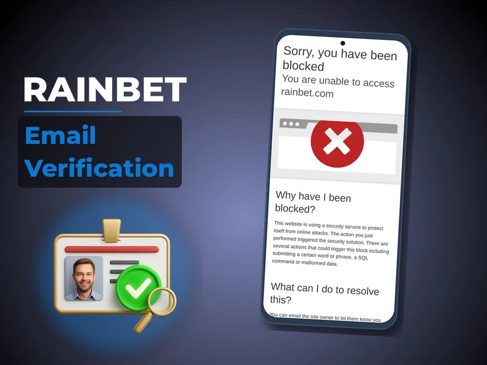 rainbet - Email Verification