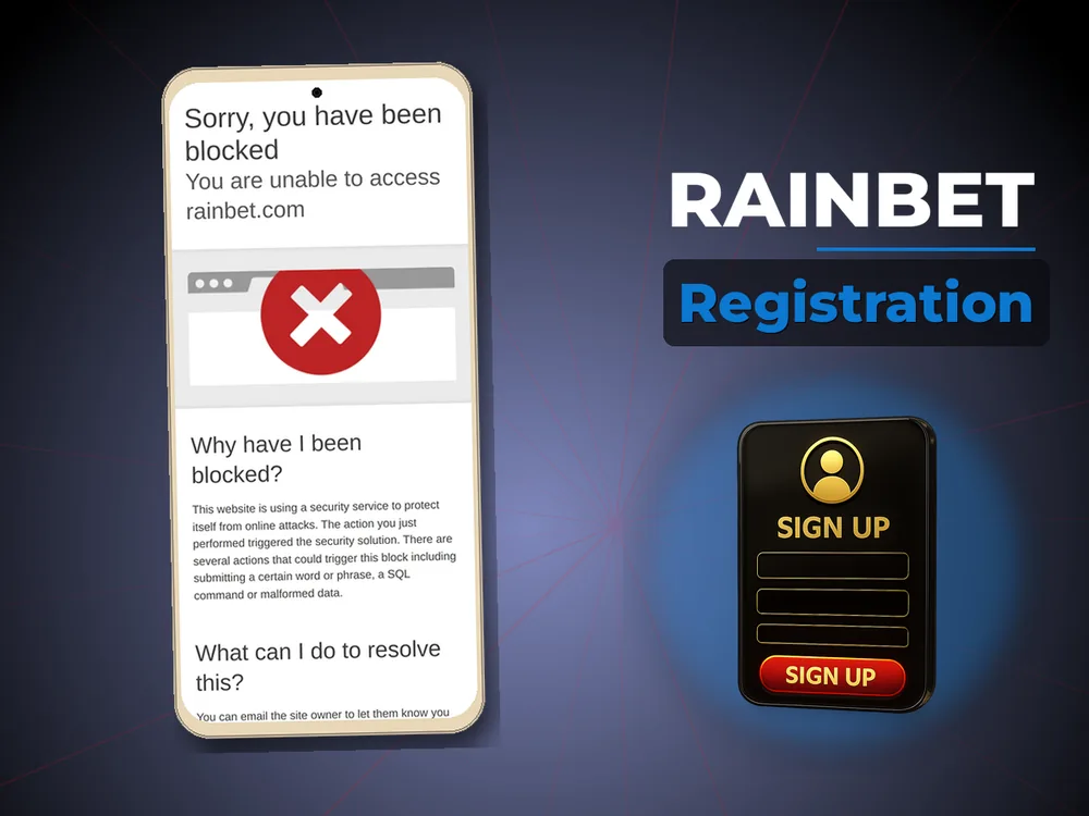 rainbet - Registration