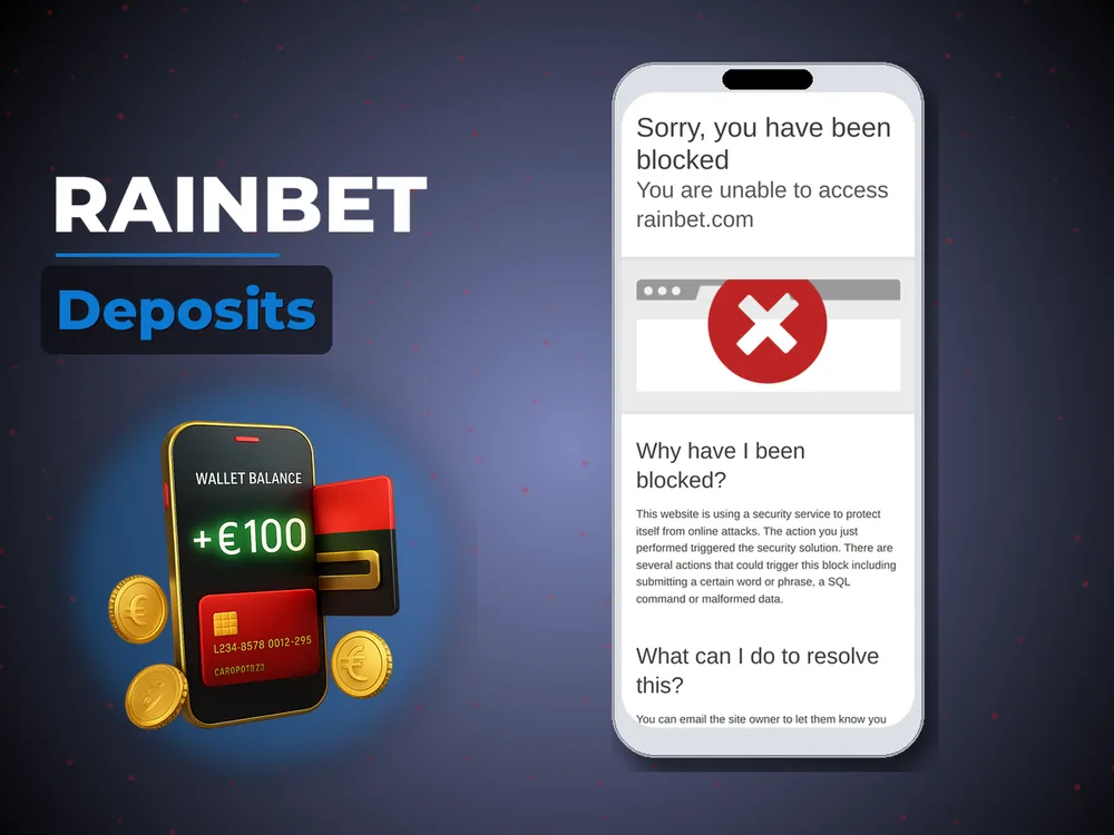 rainbet - Deposits