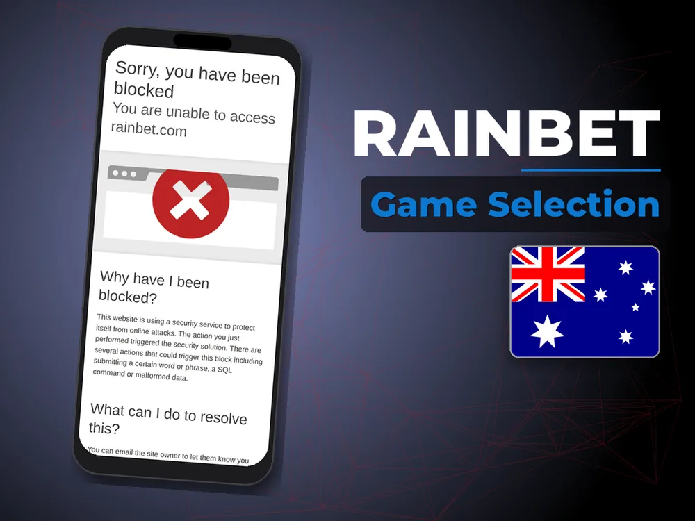 rainbet - Game Selection